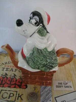 Buy Disney Collection Goofy Santa Paul Cardew Design Christmas Novelty Tea Teapot • 44.99£