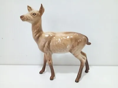 Buy Beswick Fallow Deer, Doe Wildlife Animal Ornament Glossy Ceramic • 20£