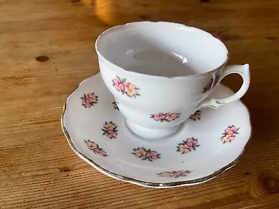 Buy Vintage Royal Vale Pansies Duo Tea Cup And Saucer • 4.50£