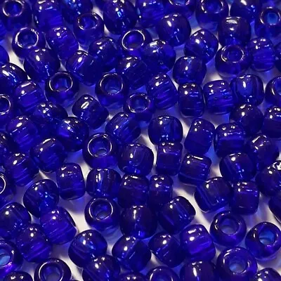 Buy 10g Transparent Cobalt Blue TOHO Seed Beads - 6/0-8 • 2.90£