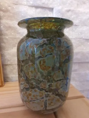 Buy Phoenician Multi-coloured Glass Vase. Made In Malta • 25£