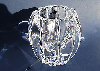 Buy Art Glass Crystal Votive / Candle Holder Two Ways Use • 20£