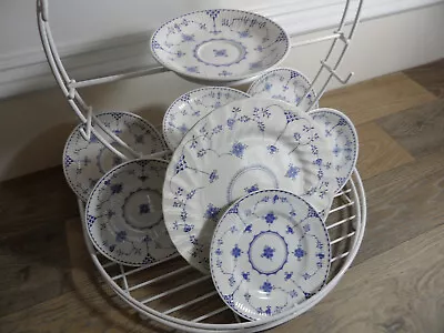 Buy 7 Items Of Denmark Furnivals 6 Saucers 1 Side Plate + 1 Other • 8.99£