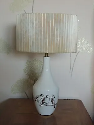 Buy Laura Ashley Gold Birds Table Lamp • 75£
