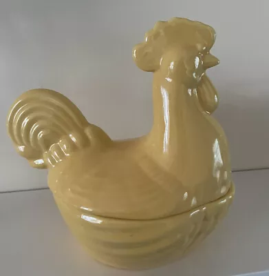 Buy Chicken On Nest  Bowl With Lid Eggs Container- New With Tags. • 9.99£