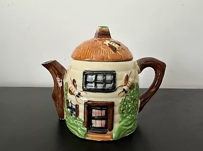Buy Vintage Cottage Ware Pottery Beehive Teapot House Design Honey Bee • 7.50£