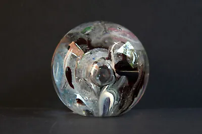 Buy Langham Glass Paperweight - Helix & Oval Inside A Clear Sphere - 3.5  High • 8£