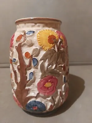 Buy Indian Tree Window Vase, Collectible Vintage,hand Painted,H J WOOD. • 10£