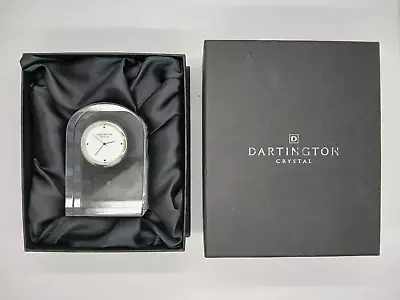 Buy Boxed Dartington Crystal Clock • 4.99£