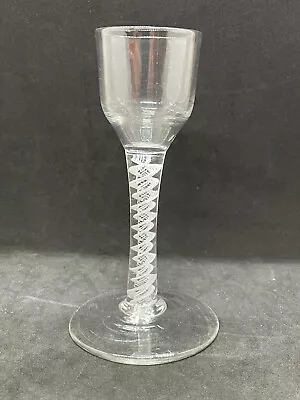 Buy Georgian 18th Century Air Twist Stem Wine Glass • 191.81£