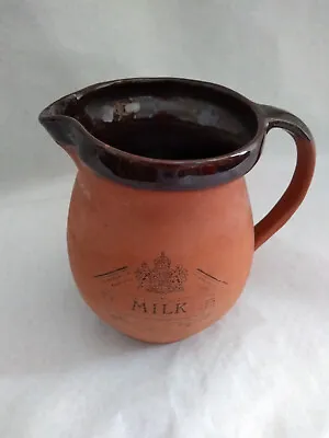 Buy Milk Jug  By C.h Brannam  Vintage Earthenware Pitcher Farmhouse 5.5 Inches Tall • 10£
