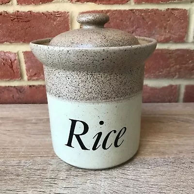 Buy John Hermansen Brailsford Pottery Rice Jar. Stoneware. Rustic Country Kitchen • 12£
