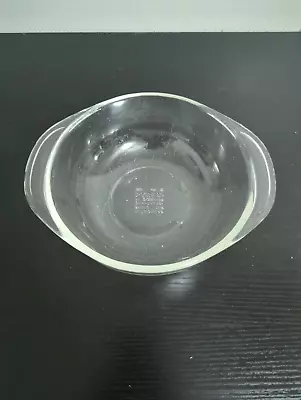 Buy Vintage PYREX #022 Clear Glass 1 Quart Casserole Bowl With Handles • 9.53£