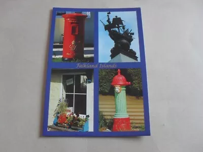 Buy Postcard - Stanley - Post Box - Pillar Box - Royal Mail - Falkland Islands • 0.99£