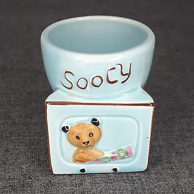 Buy Vintage Sooty Egg Cup - Keele Street Pottery - Sooty On TV Playing Xylophone  • 5£