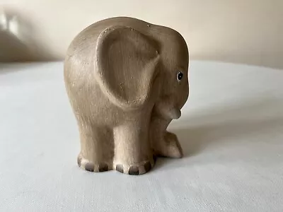 Buy Vintage Pottery Ceramic Elephant Figurine • 9.99£