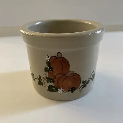 Buy Vintage Robinson Ransbottom Pottery 3.5” Crock Pumpkin Fall  • 26.89£