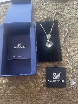 Buy Boxed Swarovski Crystal 18” Pendant New • 25£