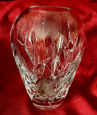 Buy Vintage Royal Doulton Crystal Vase Temple Vase Park Place Elegant Cut • 47.39£