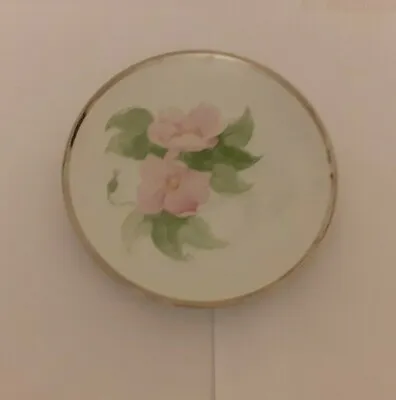 Buy Thomas Potteries, Germany Ceramic Side Plate, Pink  Impatiens , Hand Painted PB • 9.95£