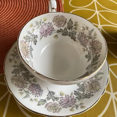 Buy Two Paragon Teacup Saucer Set Bone China England Floral Pattern • 10£