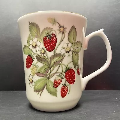 Buy Vintage Jason Strawberries Fine Bone China Mug Made In Staffordshire England • 19.95£
