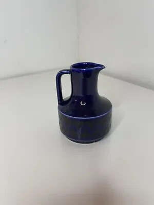 Buy Hornsea Pottery England Midnight Blue Cruet 3 1/2  No Stopper • 10.76£