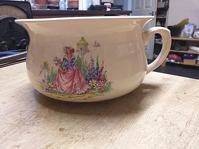 Buy A Vintage Ceramic Chamber Pot, Marked  Arthur Wood, Made In England,  With A... • 15£