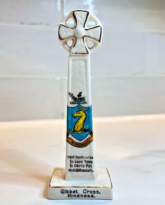 Buy WILLOW ART CHINA - Crested China Gibbet Cross Hindhead - Memorial / Cenotaph • 10£