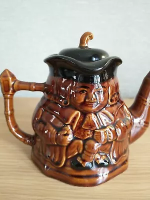 Buy Vintage P&K Price Kensington Character Toby Jug Teapot Glazed 1960s With Lid  • 8.50£