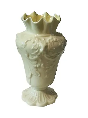 Buy Belleek Bone China Vase Ireland Porcelain Antique Vtg Wave Crest 7  Art Deco Mid • 40.18£