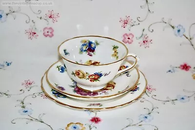 Buy Antique Hand Painted Hammersley Bone China Tea Set New Chelsea Trio Cup Plate • 35£