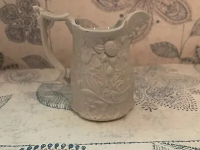 Buy Portmeirion Parian Ware Small Jug With Mask And Flowers, • 6£