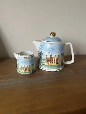 Buy Arthur Wood Collectible Teapot And Milk/Cream Jug. London Landmarks England. VGC • 26£