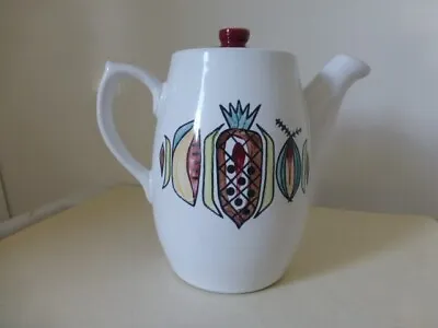 Buy Langley/Denby Pottery 1960 Vintage Teapot, Jamaica Pattern • 5.99£
