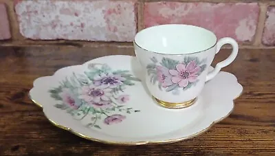 Buy Art Deco Stanley Tea Cup With Combining Plate/Saucer (Fine Bone China) Floral • 22.99£