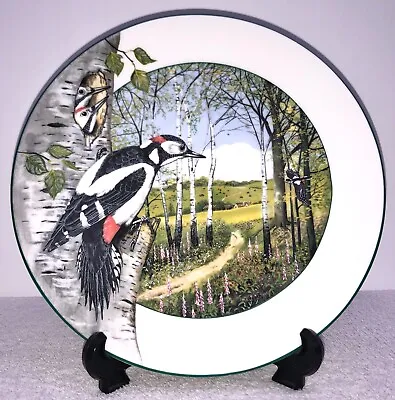 Buy Royal Doulton Bone China - 'The Woodland Woodpecker'  Collectors Plate • 8£
