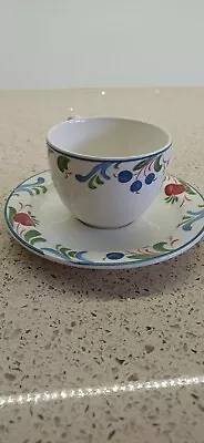 Buy  Poole Pottery Cranborne Coffee Cup & Saucer X 3 • 4.50£