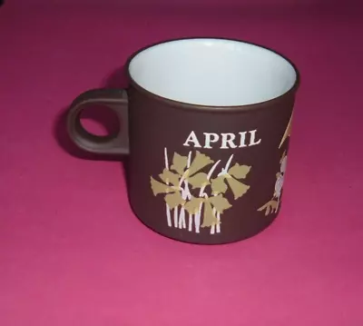 Buy Hornsea  April Love Mug  By Ken Townsend  Very Rare   ( 2185) • 21.99£
