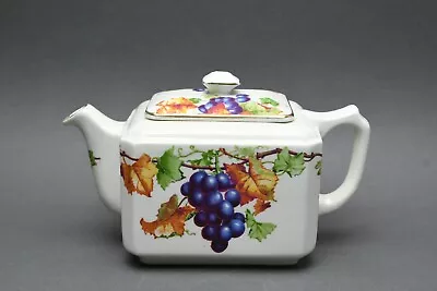 Buy Early 1930's Ringtons Teapot Maling Ware Fruit Design Vintage Art Deco • 16.99£