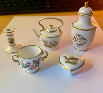 Buy Vintage Five Spode Fine Bone China Minitures.....in Lovely Condition • 36£