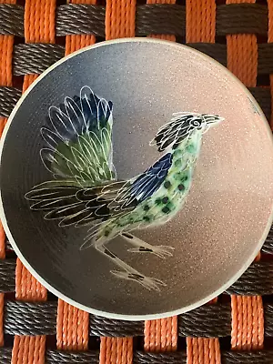 Buy Vtg Retro Jo Lester IOW Alum Bay Bird Dish Studio Pottery Pin Dish • 15.99£