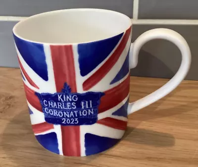 Buy Marks & Spencer King Charles III Coronation 2023 Union Jack Mug Cup M&S • 9.99£