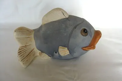 Buy  Pottery Stoneware Fish Unglazed. • 10£