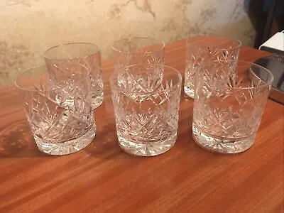 Buy Royal Doulton Georgian Old Fashioned Whisky Tumblers X 6 • 49.50£