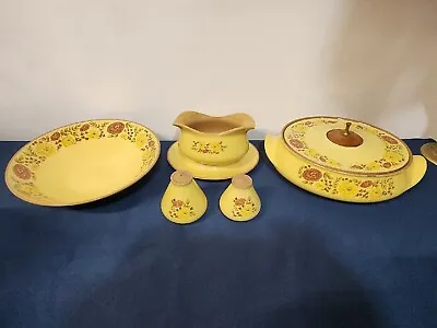 Buy 6/pc Taylor Smith & Taylor Co. Indian Summer Ceramic Ironware USA  • 95.90£