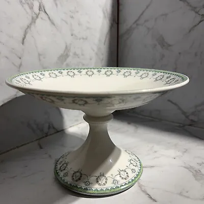 Buy A Very Good Antique Wreath Garland  Pottery Pedestal Comport By Cauldon • 30£
