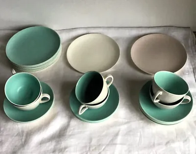 Buy POOLE Pottery Duck Egg / Powder Blue Dinner Service Sold Individually For Spares • 4£