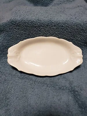 Buy Relish Pickle Oval Dish John Maddock & Sons White Royal Semi Porcelain England • 4.81£