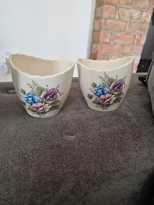 Buy Purbeck Gifts Poole Dorset Pottery X2 ~ Vase ~ Trinket Pot/ Dish • 11.99£
